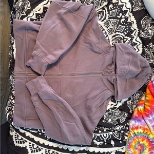 Lululemon Cool Tone Purple Scuba Zip-Up Hoodie